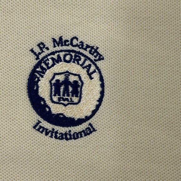 Izod Club‎ Polo Men S Yellow Short Sleeve Collared Polo Shirt Preppy Nerdy NEW - Picture 6 of 13